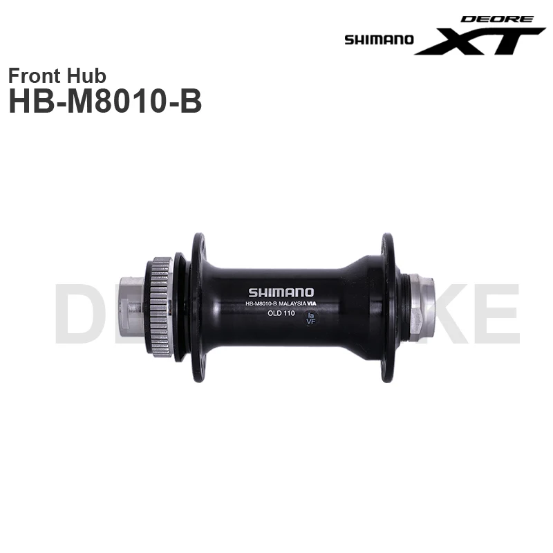 SHIMANO DEORE XT FRONT HUB 110X15 MM HB-M8010-B REAR FREEHUB FH-M8010-B 148X12 MM E-THRU HG SPLINE M 11s Original