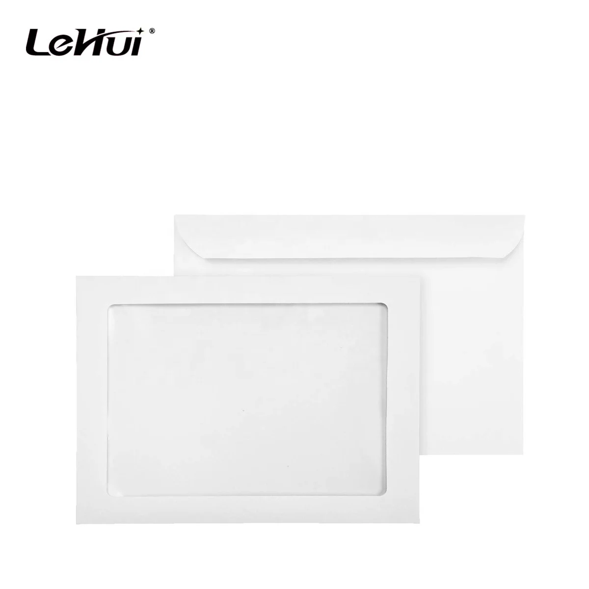 Good quality 9 x 12 Full Face Window White Paper Envelopes 50 Packed For Sending 8.5 x 11 Photos or Certificates