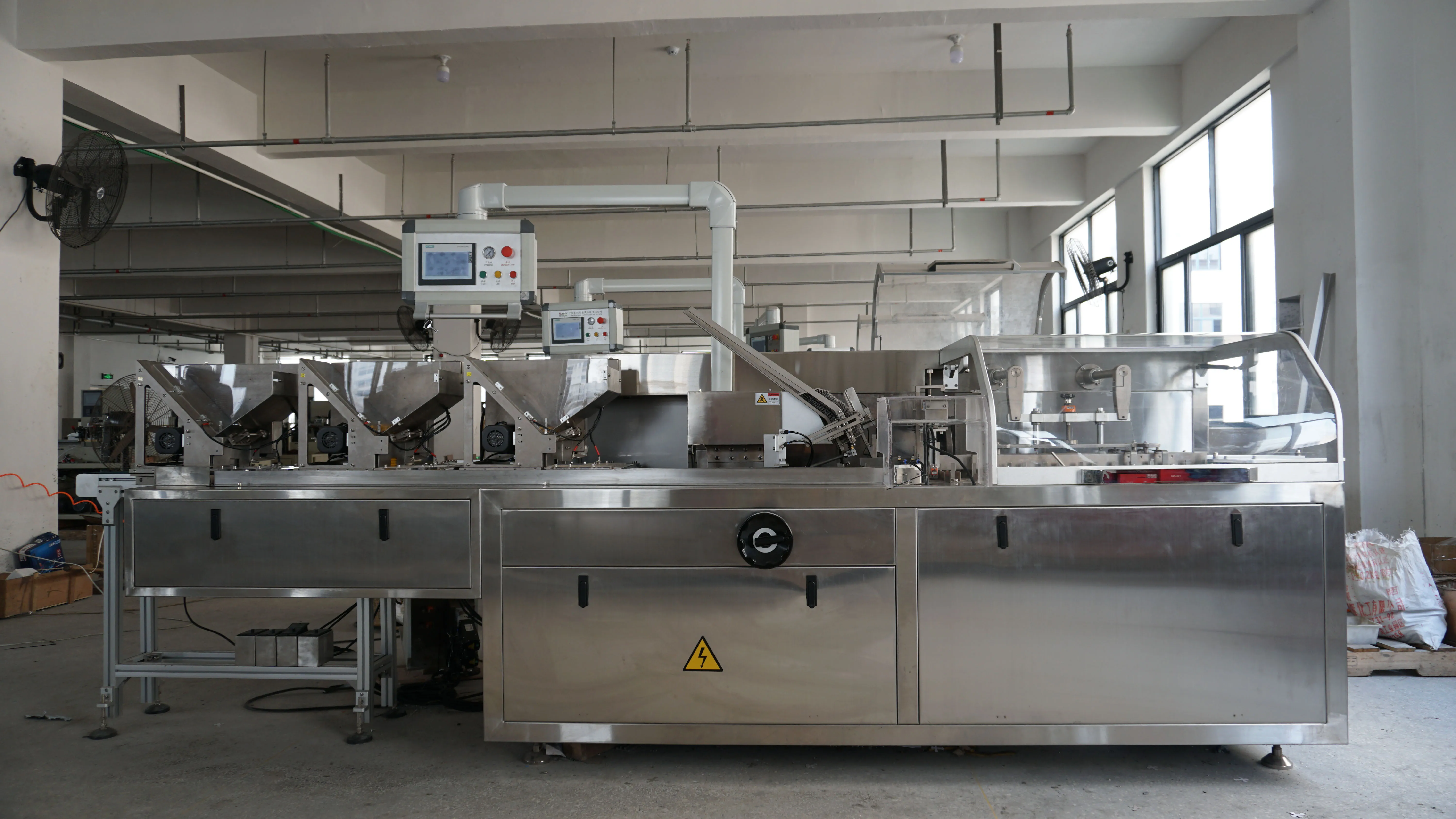 
Factory Price Bottom Folding Sealing Machine Automatic Pharmaceutical Blister Cartoning Machine 