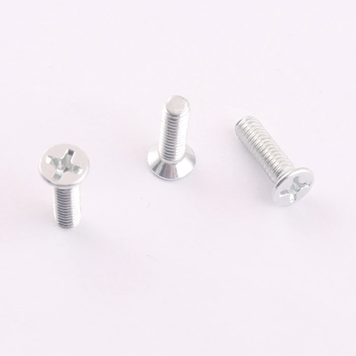 14mm metal flat head fastener screw for wooden jewelry box accessories