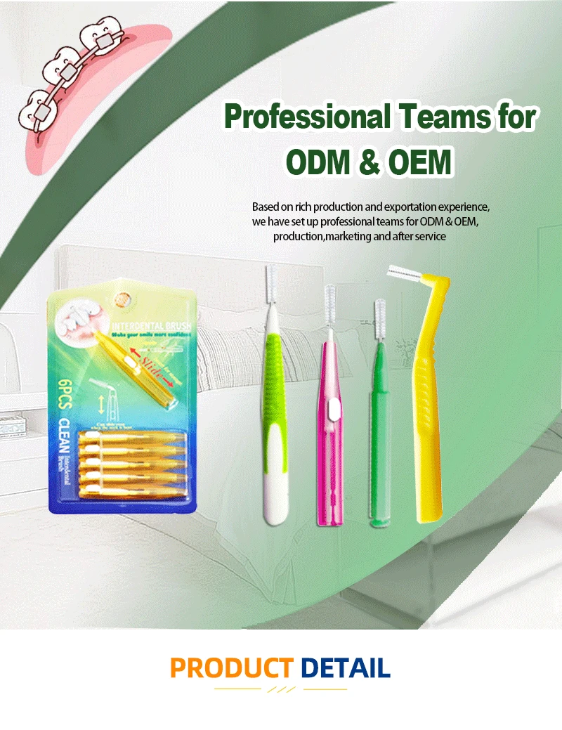Richsource Interdental Brush Extra tepe Supersoft Dental Brush for Teeth Cleaning