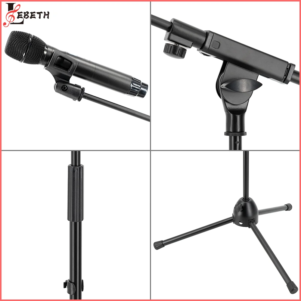 MJ-305 Factory Wholesale Adjusting Mic Stand Professional Tripod Microphone