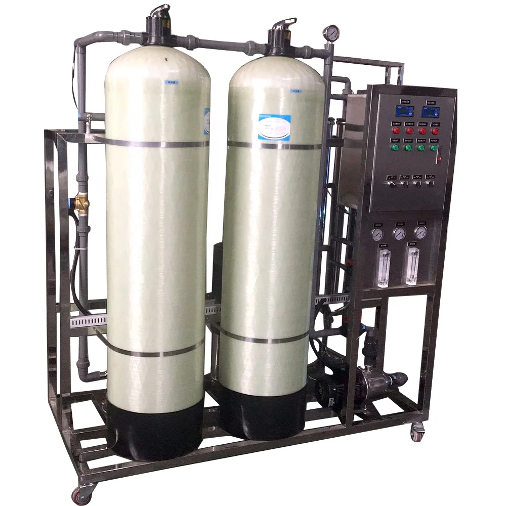 RO Drinking Pure Water Treatment Machine Borehole Water Treatment Complete Reverse Osmosis System