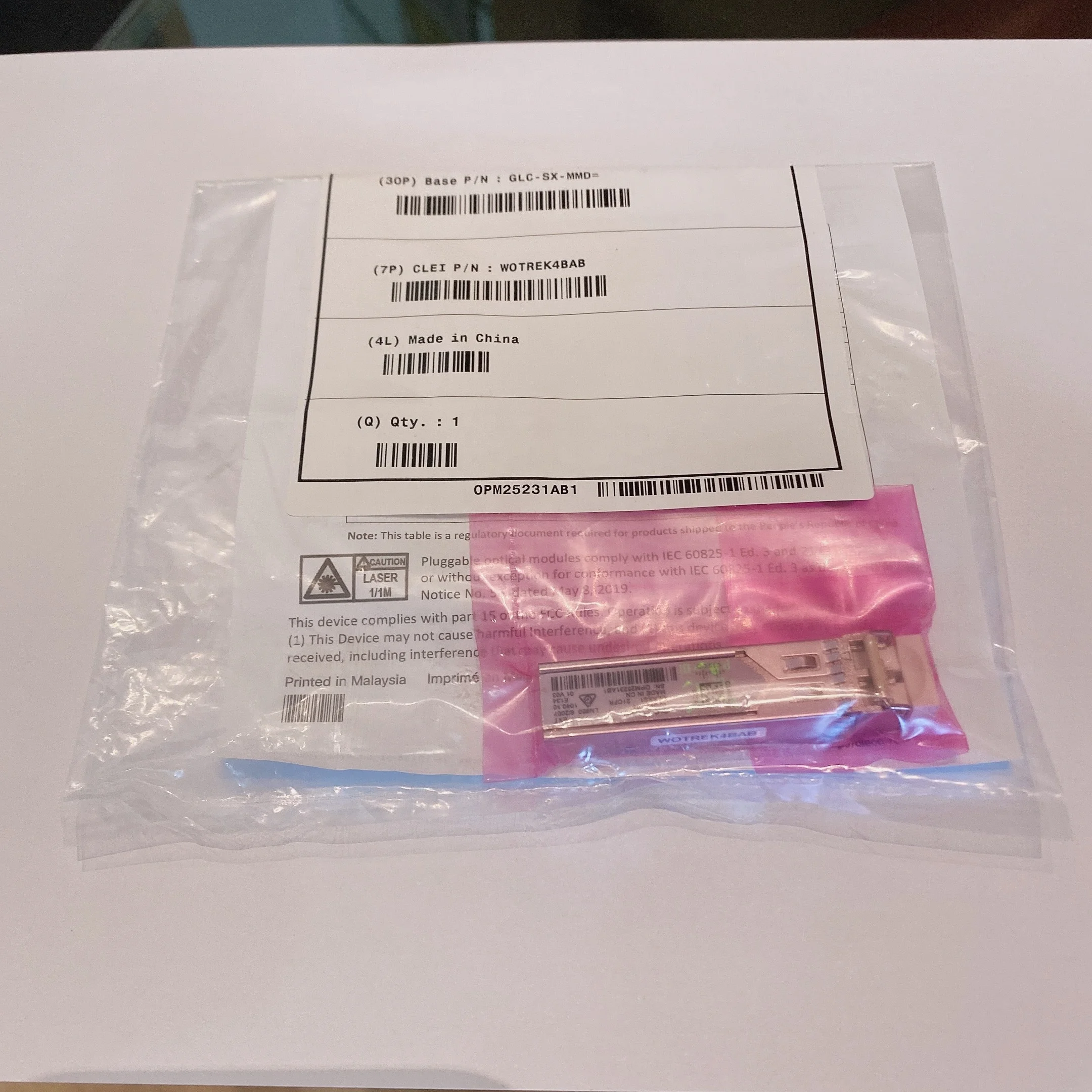 Best price GLC-SX-MMD Optic transceiver GLC-SX-MMD