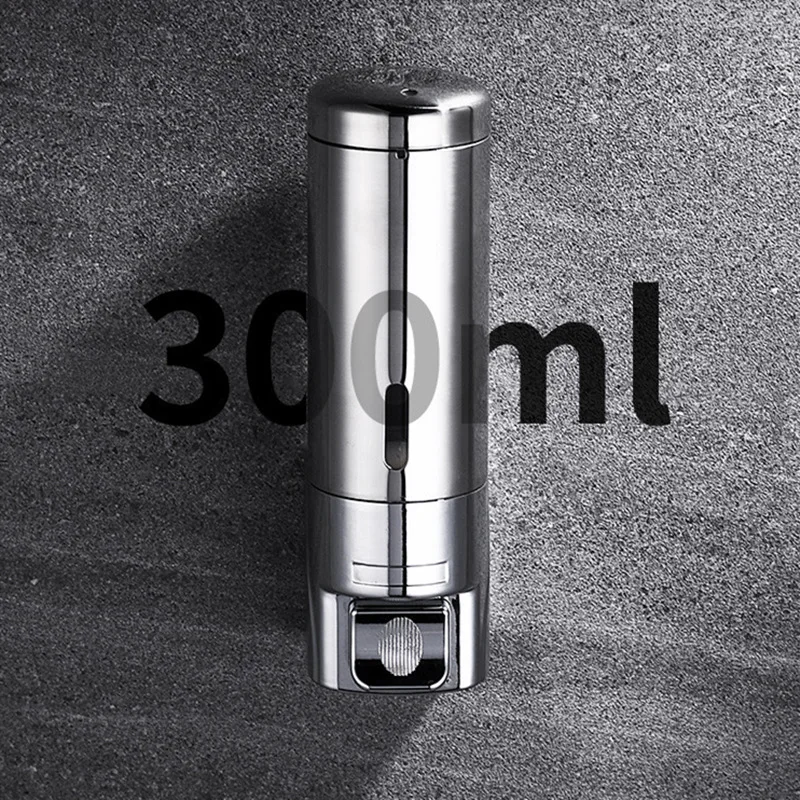 Bath Liquid Special Manual 350 Ml Stand Press Dish Foam Wall Mounting Pressing Soap Dispenser