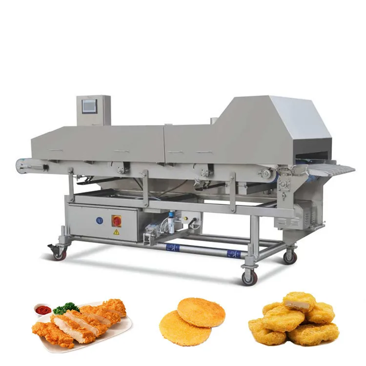 Hot sales burger patty making machine/burger patty machine chicken nuggets production line