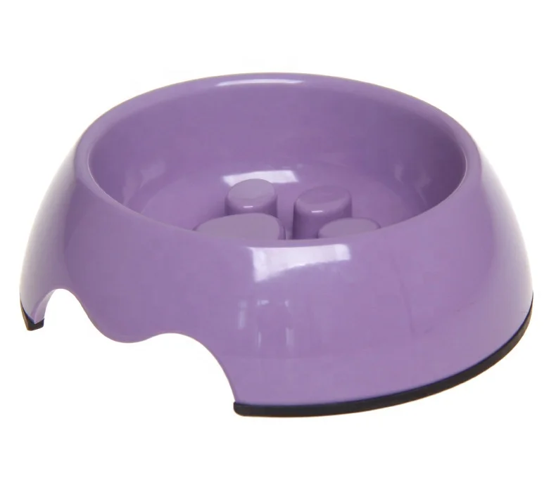Pet Melamine Slow Food Bowl Universal Anti Choking Bowl For Cats And Dogs