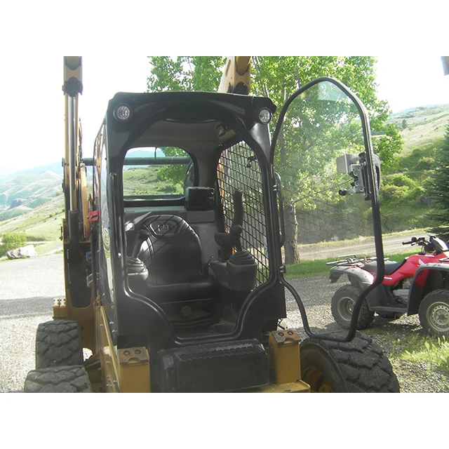 Cab enclosures Terex windshields protection shield good protection