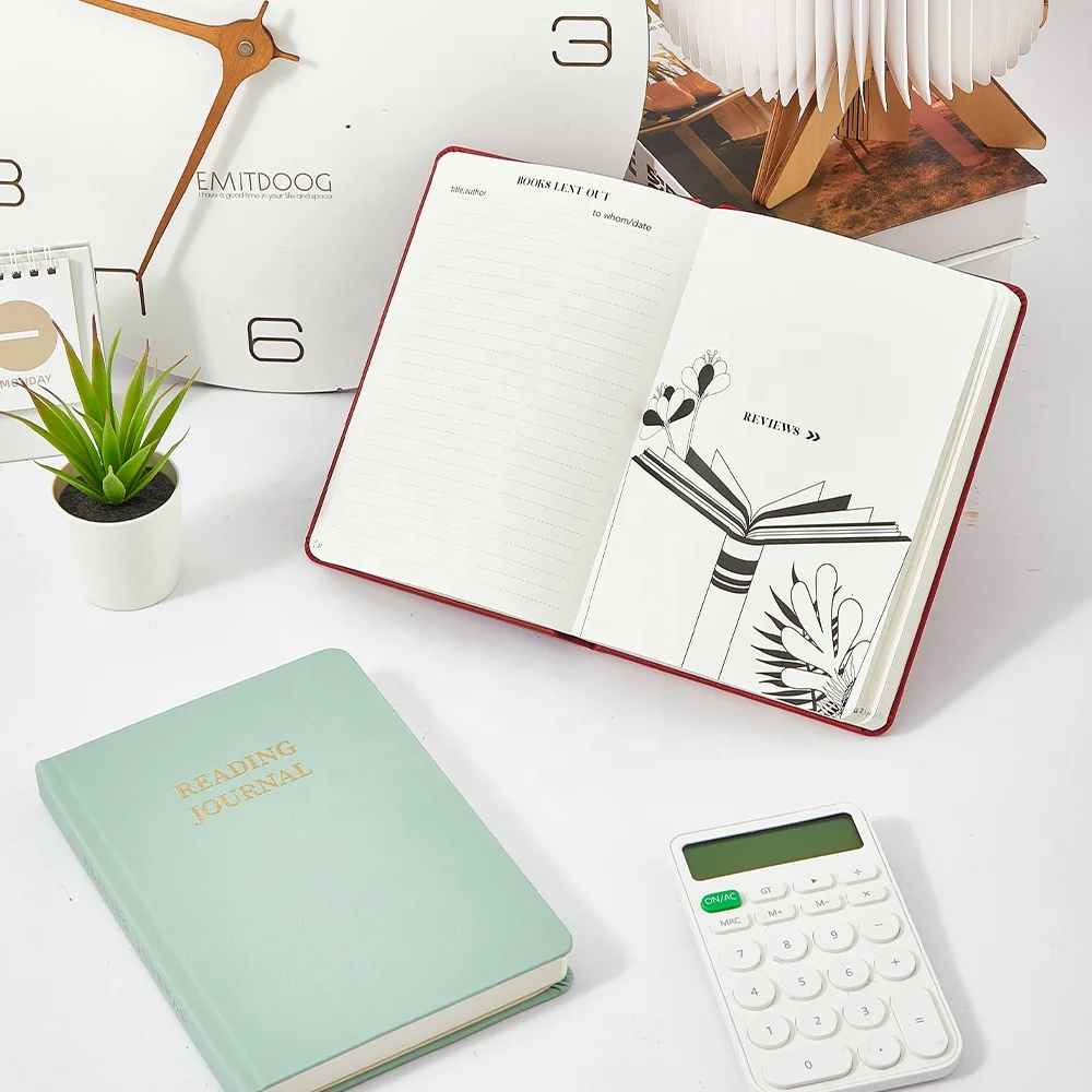Reading Journal Review and Track Your Reading Progress Book Journal Reading Log Journal for Book Lovers and Readers