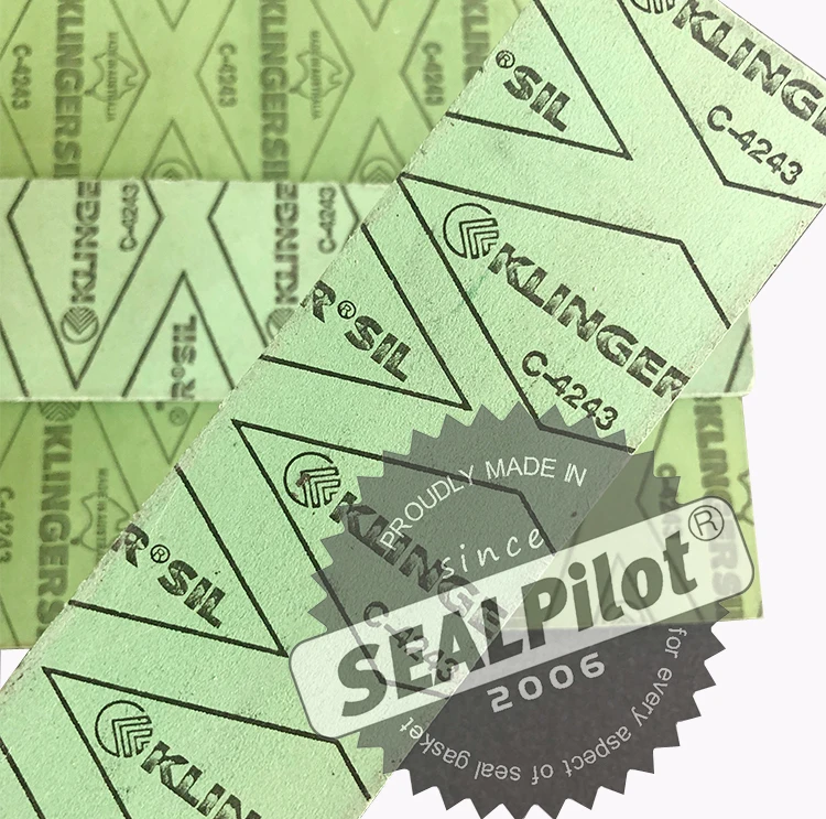 KLINGERsilC-4243, imported from Australia, C4243, mixed material of organic fiber and NBR, hot customization.