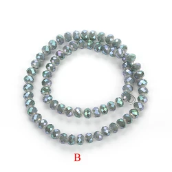 2X3mm Crystal Beads Multicolor Glass beads for jewelry making Hand Ring Necklace Making DIY Wholesale