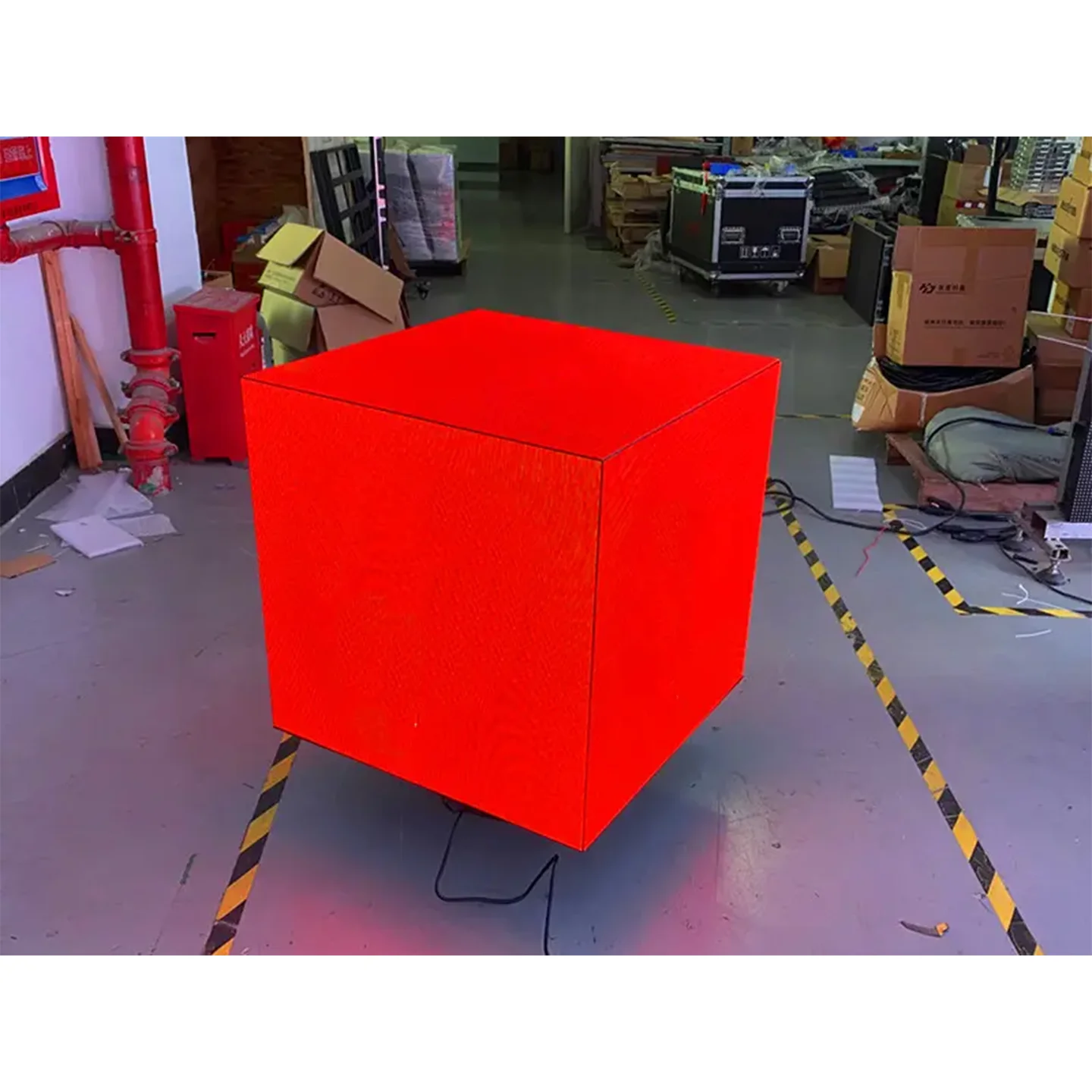P3 пользовательский размер полноцветный внутренний HD 3D светодиодный куб 5 сторон волшебный квадрат креативный дисплей