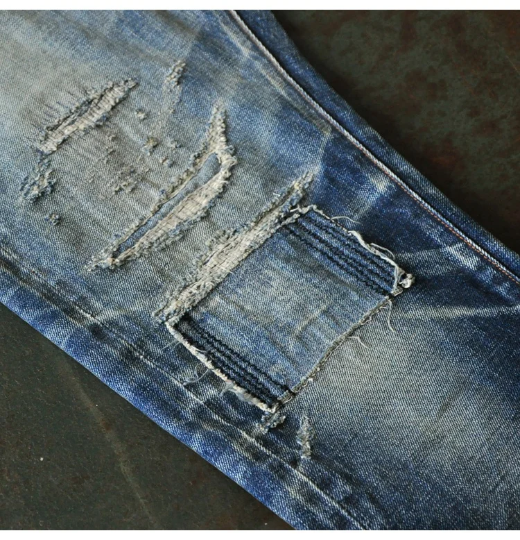 Lotfeel высокое качество винтажные дропшиппинг в наличии мужские джинсы selvedge
