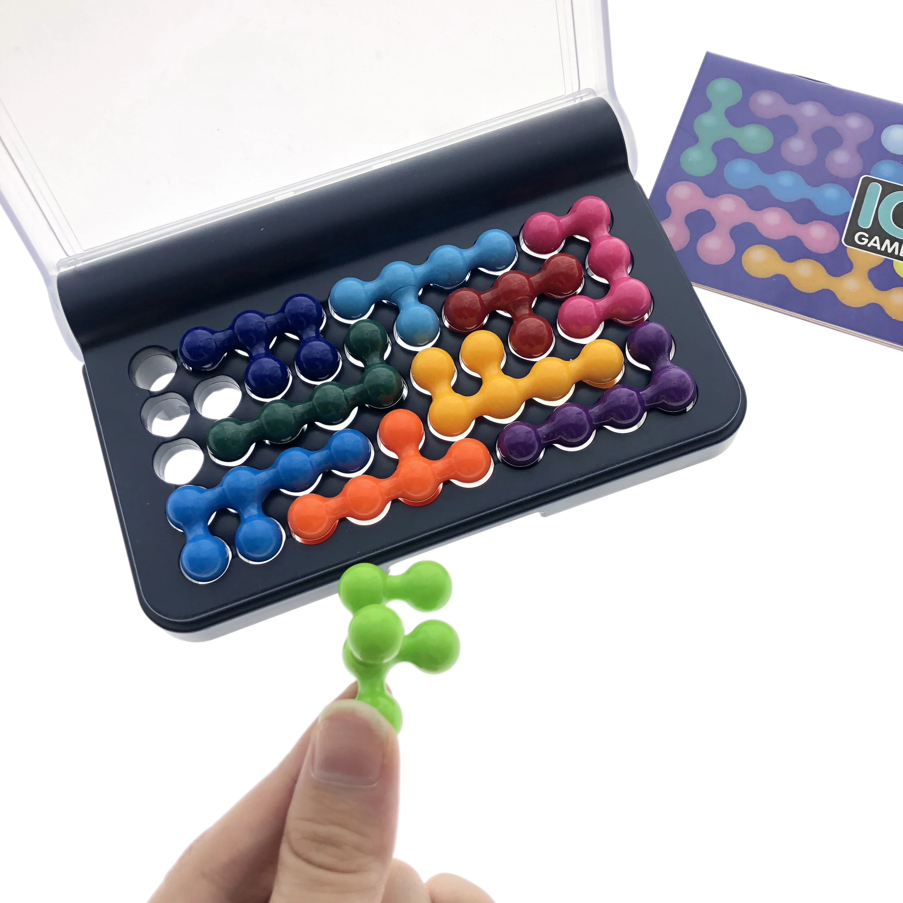 Educational Intelligent Toys Fun 3D Travel Game Kids Featuring 120 Challenges IQ Fit Smart Game