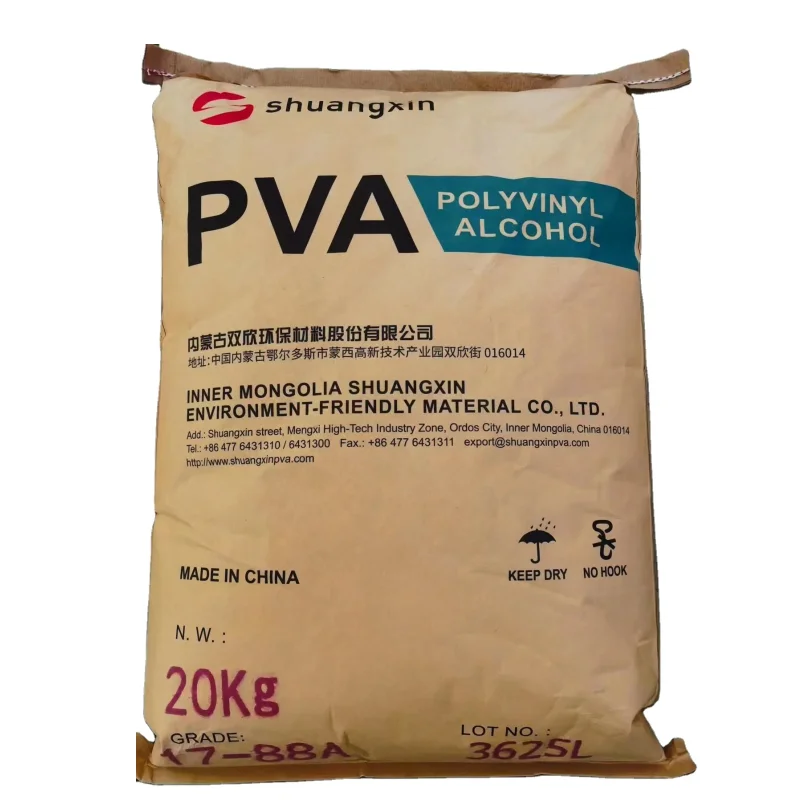 PVA CAS 9002-89-5 Food 1788 PVA  Crystal Polyvinyl Alcohol for Textile Sizing, Coatings, Adhesives, Paint Chemicals