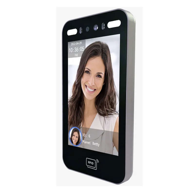 Cloud and smart Phone APP Face RFID Card QR Code Access Control Machine with Video door phone intercom function