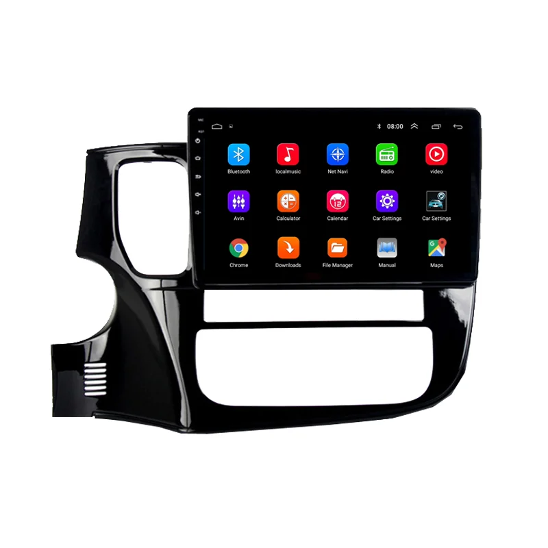 Car Pc in Vehicle 10.1 Inch Octa Core android 10 Wifi USB FM radio GPS navigation multimedia for Mitsubishi outlander 2014