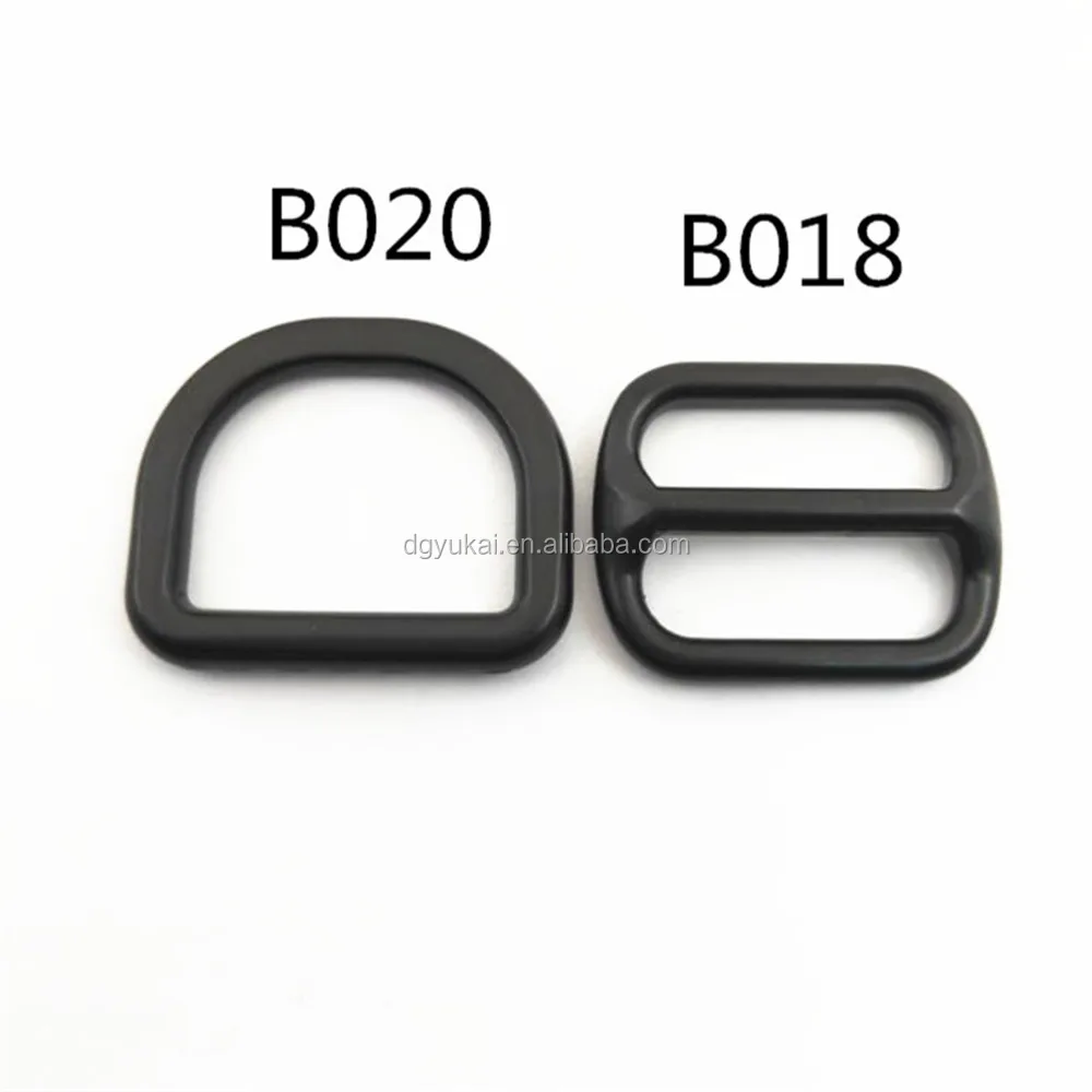 Metal Slide Safety Harness Release ROSE GOLD D ring Buckle Metal Loop For Bag 20mm 25mm