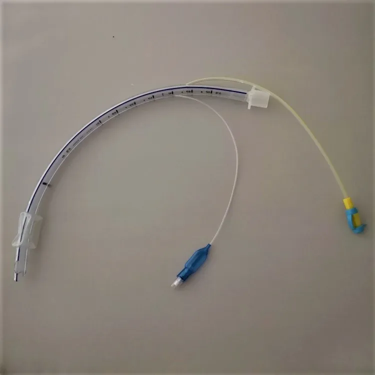 
 Медицинская эндотрахеальная трубка из ПВХ с всасывающим катетером  