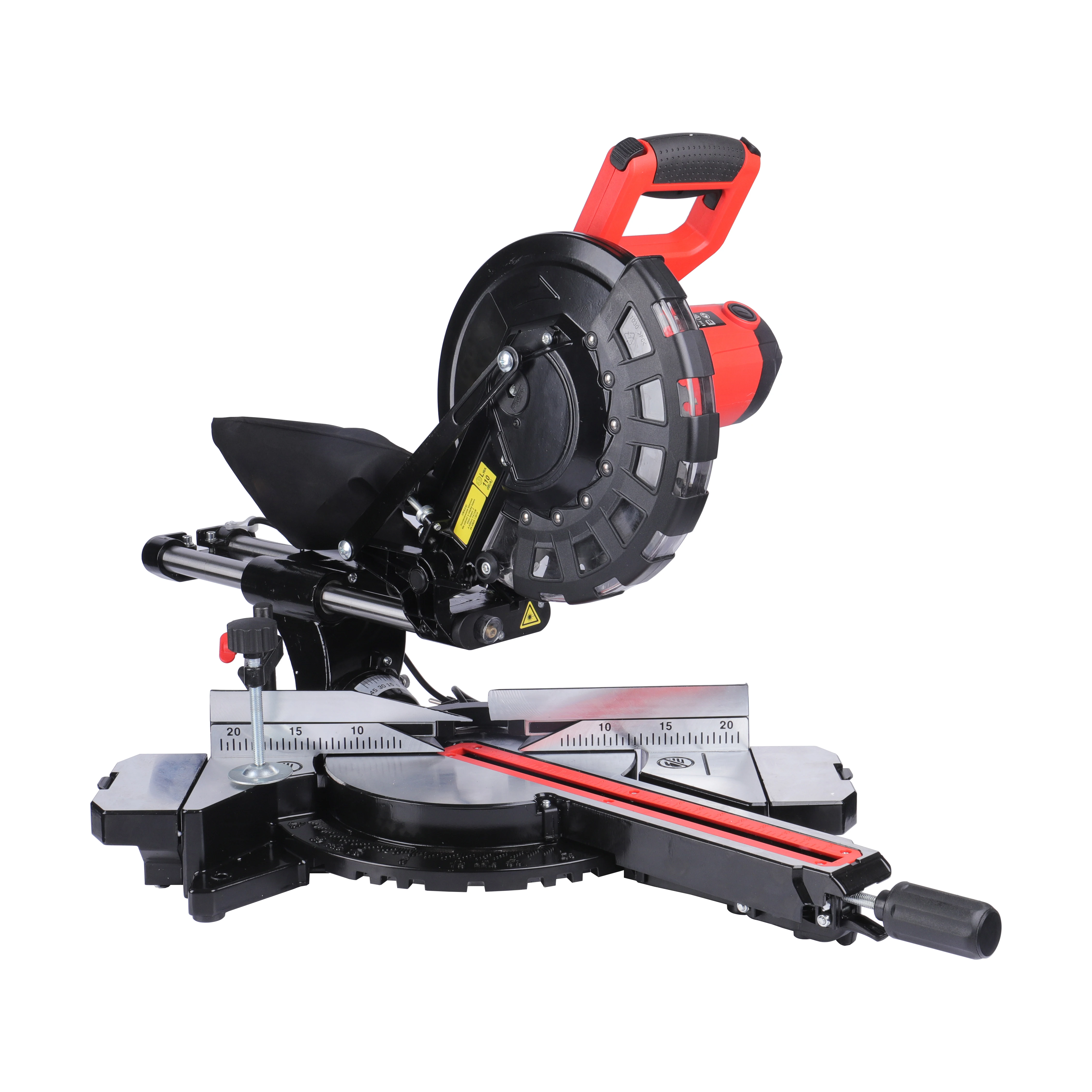 10 Inch Electric Circular Saw 220V Multifunctional 45 Degree Cutting Miter Sawing Aluminum Machine with Laser Power Miter Saw
