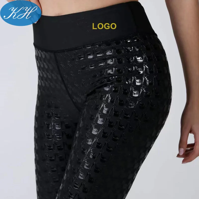 Custom Pole Dancing Wear Gel Sticky Leggings