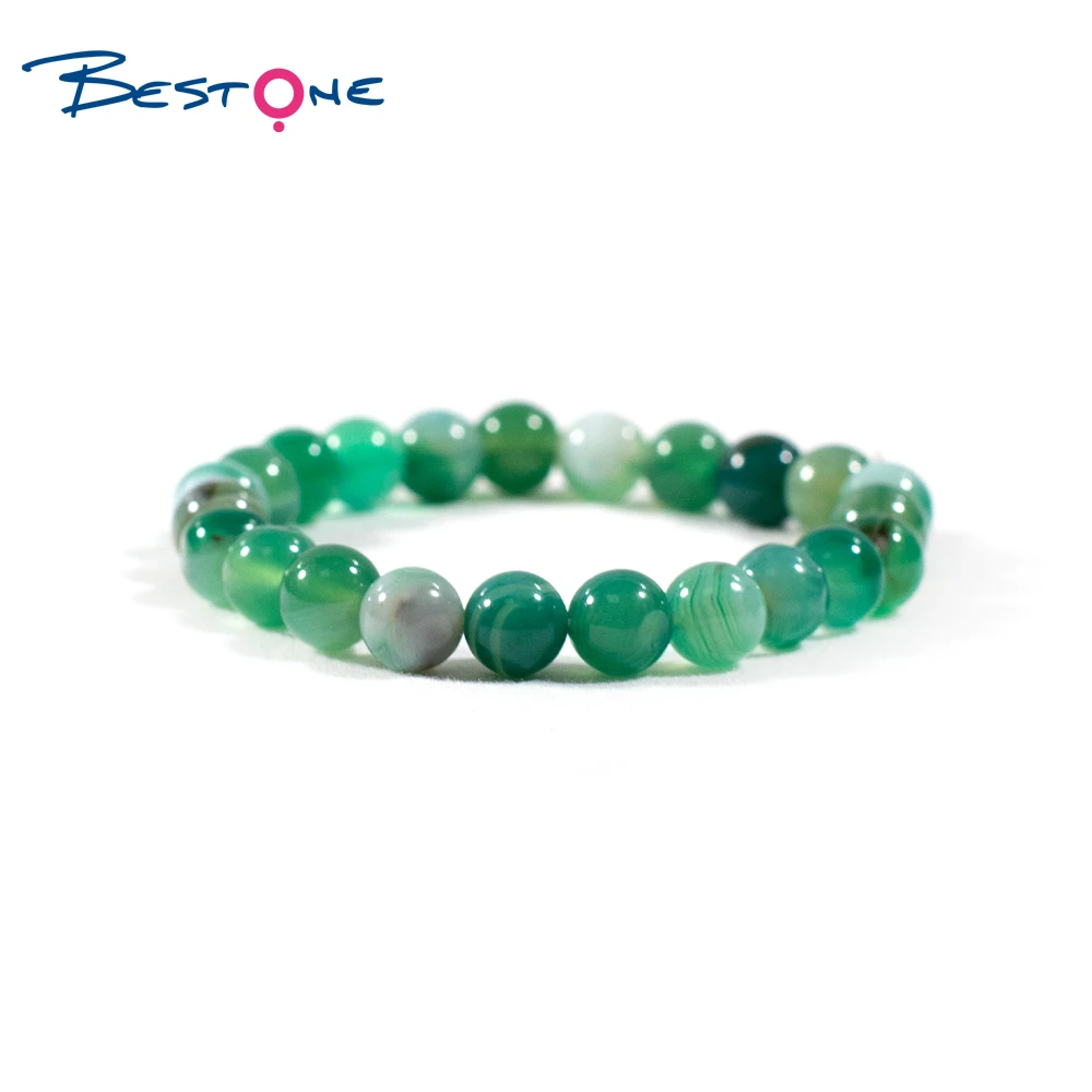 Bestone Fashion Jewelry 8mm Natural Lava Gemstone Magnetic Turquoise Beads Healing Women Amber Stone Bracelet