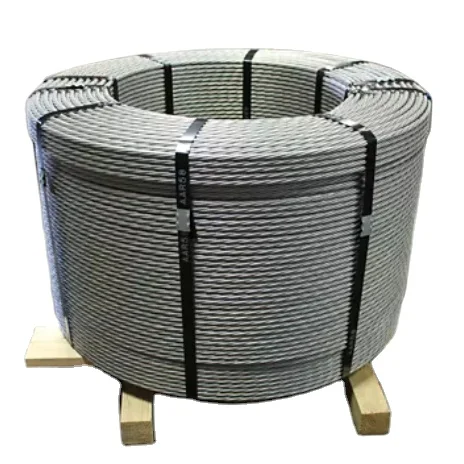 Spiral ribbed or Smooth carbon steel wire strand for construction