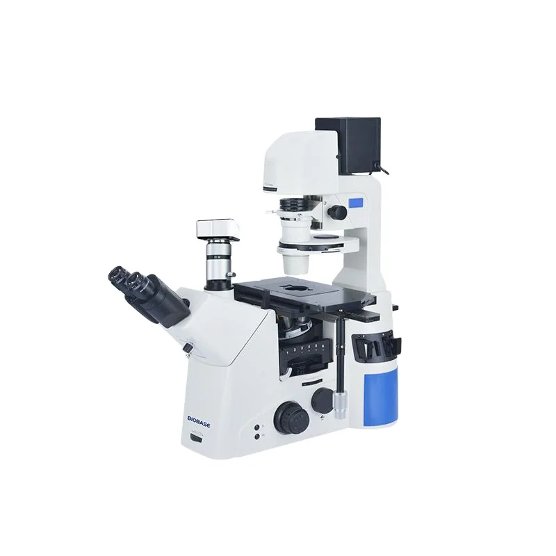 BIOBASE China Inverted Biological Microscope BMI-39XD ELWD condenser NA0.3 Trinocular Biological Microscope for Lab
