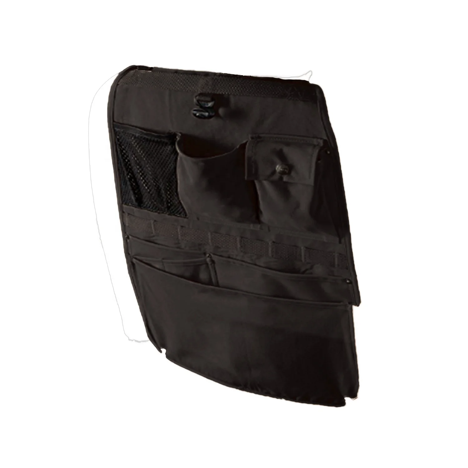 Custom  Multi Pockets Boot Car Organizer  Hanging Foldable Rectangular 600D Polyester Auto Rear Seat Back Storage Bag