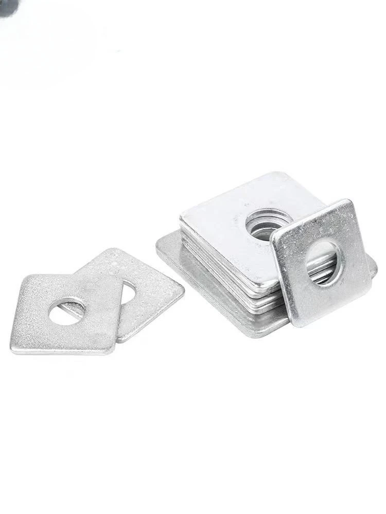 Factory Wholesale high quality M4 M6 M8 M10 M12 M16 square washer for all kinds of equipment fixing