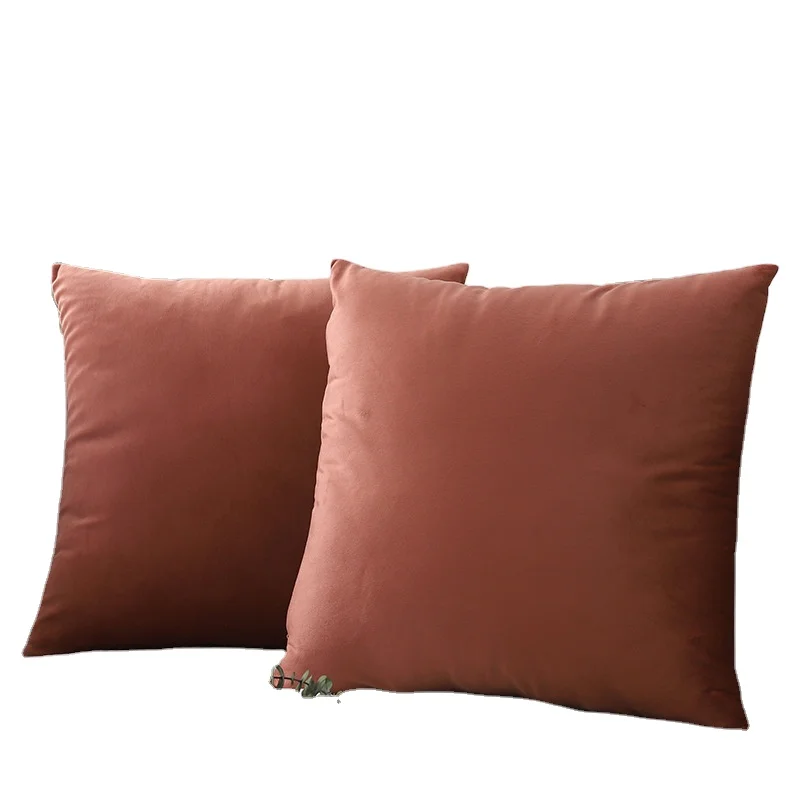 
INS Nordic pillow square cushion sofa rectangular back cushion velvet pillows 