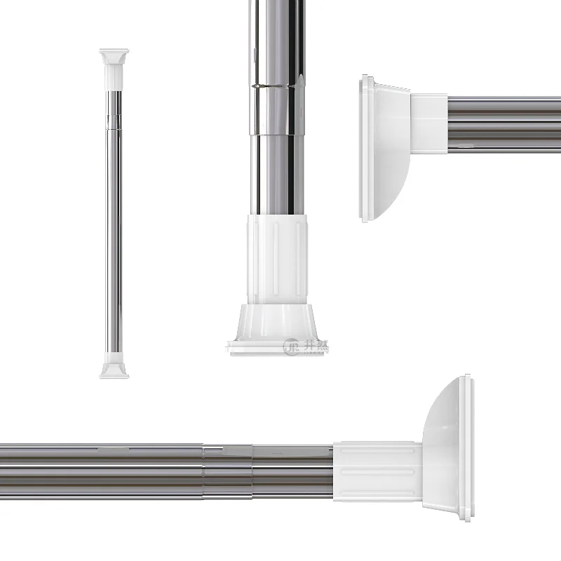 Горячая распродажа Модернизированная кухонная утварь металлическая дренажная телескопическая штанга для душа и кафе модель карниза аксессуары номера