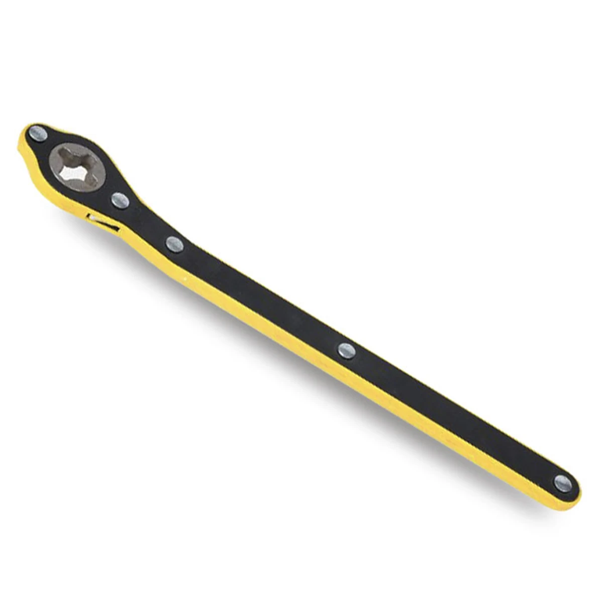 Стальной гаечный ключ с трещоткой и длинной ручкой