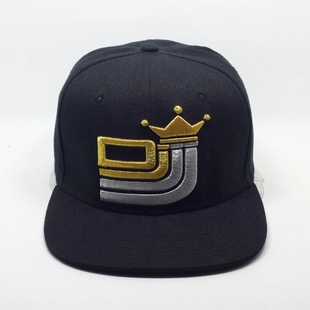 Customize Flat Bill Hats Snap Back/Snapback Caps Wholesale 6 Panel Cap Baseball Hat