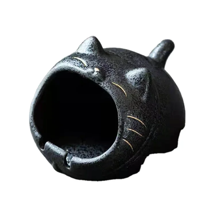 Newly Arrival Cat shape Ashtray Decoration Funny novelty