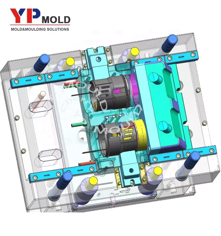 Mould Design Service Abs Toilet Dual Drain Fill Valve Water Tank Fittings Plastic Injection Mold Mould For Toilet Cistern