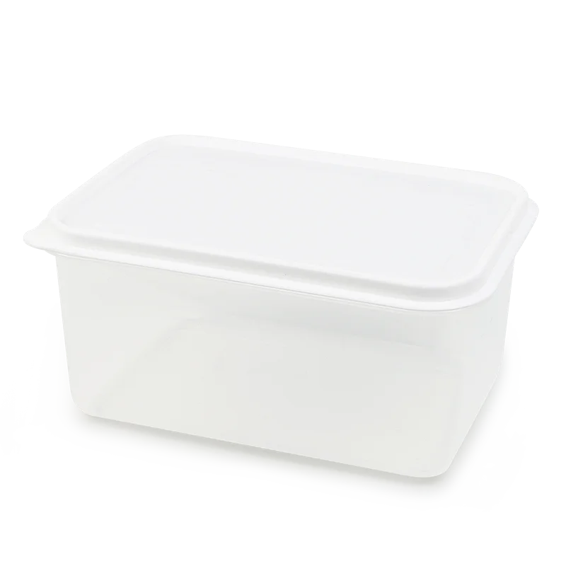 Eco-friendly Food Storage Box Large Capacity Transparent Container Box Plastic Containers For Food