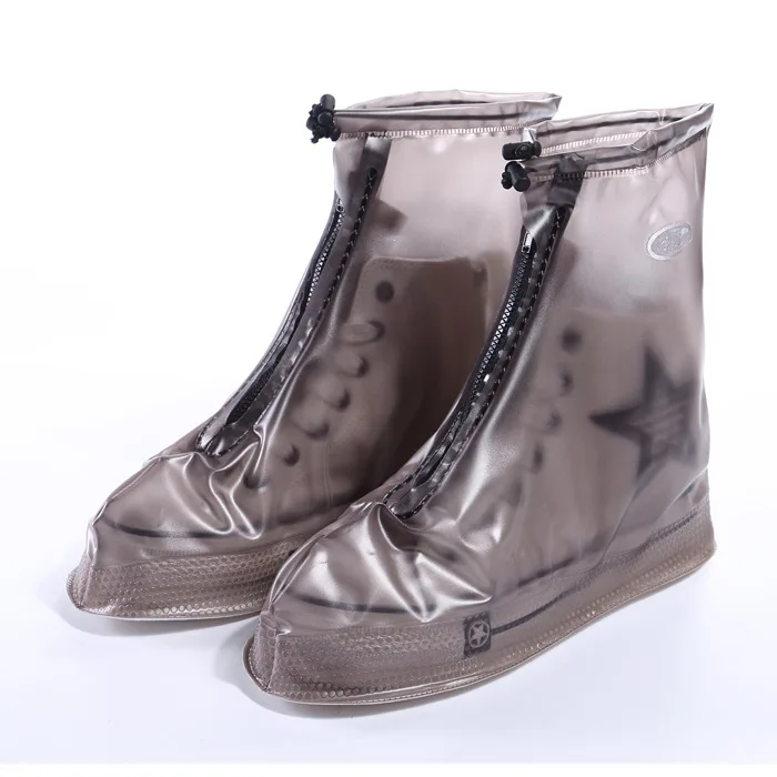 colorful pvc rain shoes cover rain waterproof antiskid for outdoor