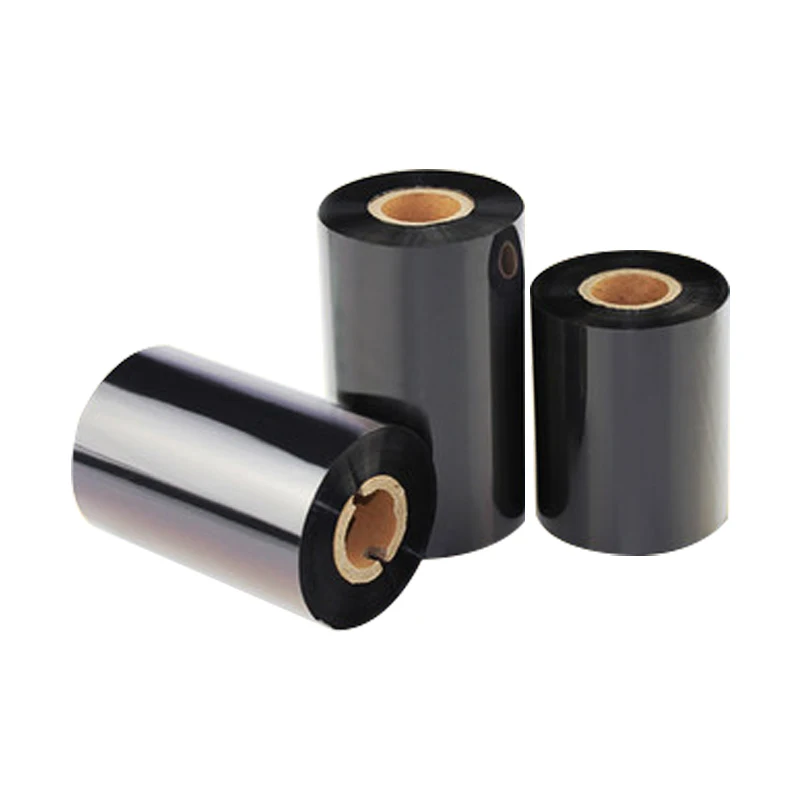 Thermal transfer ribbon wax ribbon 110mm x300m core 25mm barcode wax tape for label printer