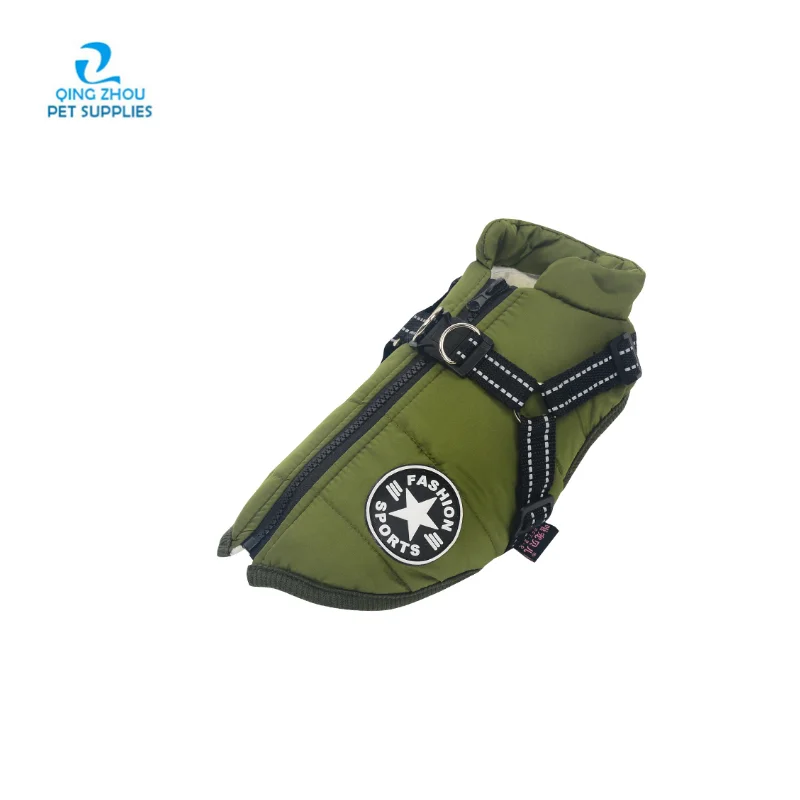 Custom Wholesale Luxury Winter Dog Clothes Pet Jacket Waterproof Small and Big Dog Coat Apparel Designer Dog Clothing