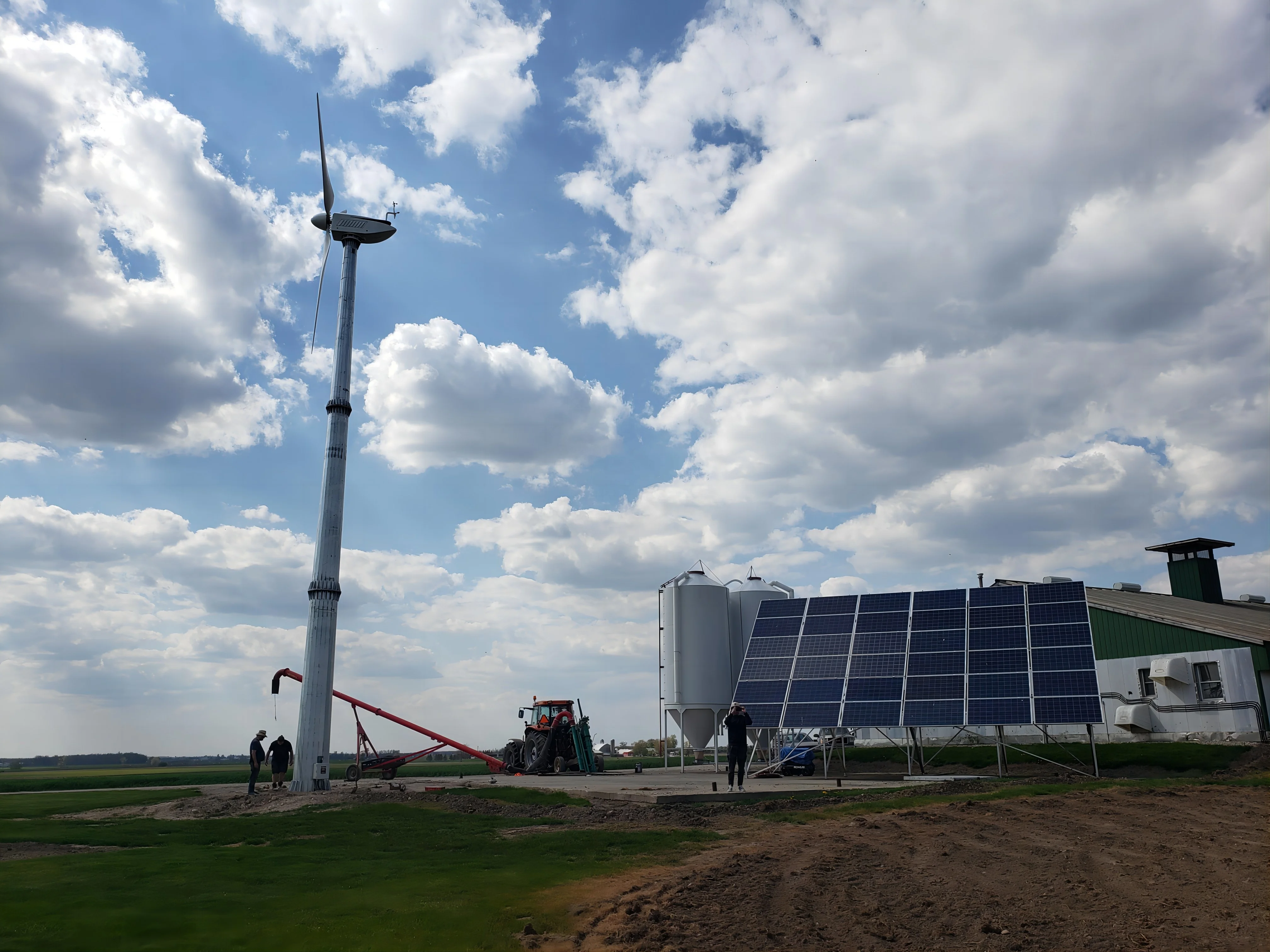 SMART 20KW Wind Turbine Generator 400v system variable pitch electric yaw