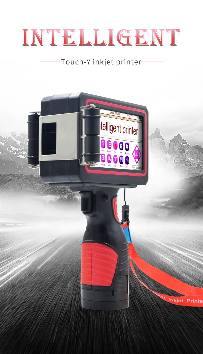 2018 High resolution industrial inkjet printer expiry date marking printer manual batch coding machine