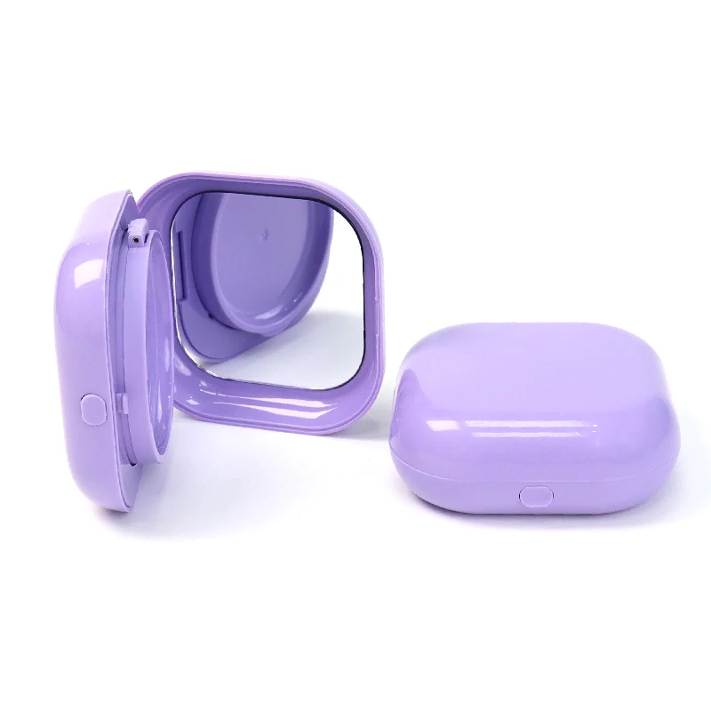 Custom luxury air cushion Box empty square compact powder container 15g air cushion case cushion blush foundation case