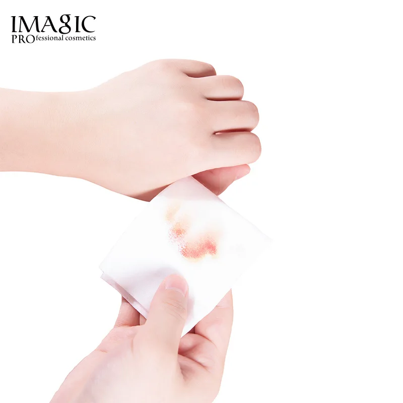 IMAGIC 30 Tablets Disposable Facial Cleaning Sheet Makeup Remover Wet Wipe Gentle Deep Cleansing Wipes
