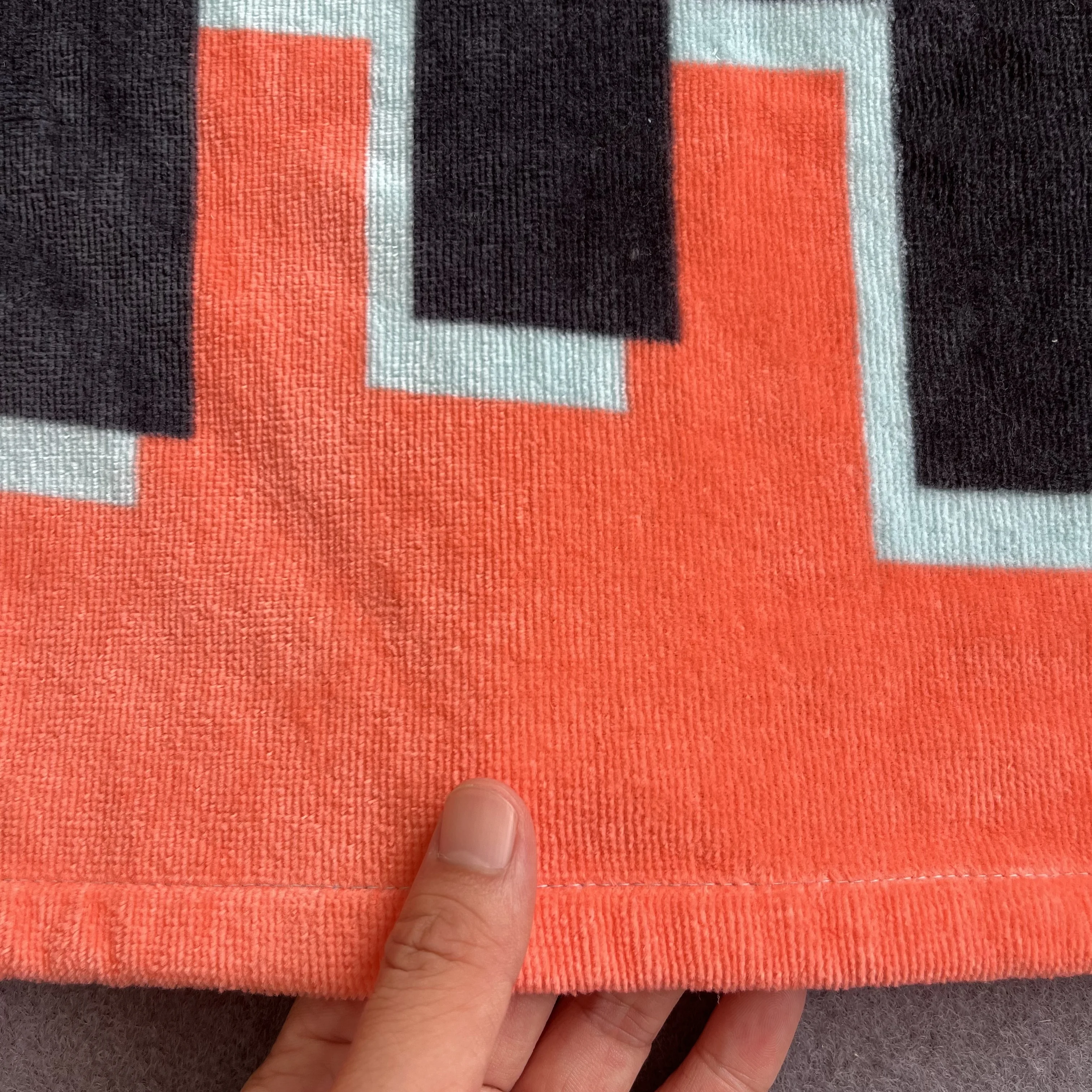 100% cotton beach towels velour custom design reactive printed jacquard logo wholesale beach towel