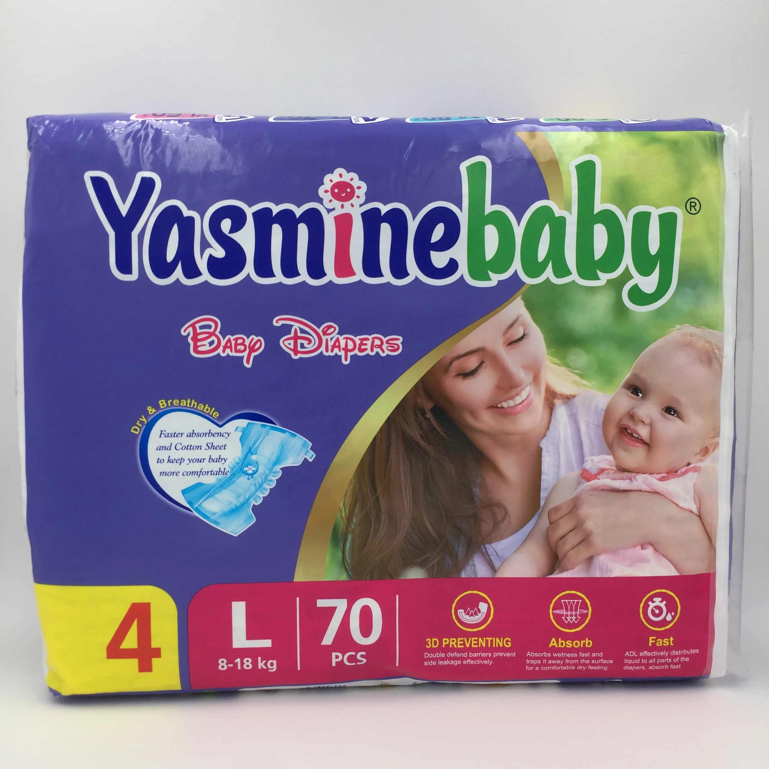 wholesale products korean disposable baby diapers with cotton surface baby diaper for free sample baby diapers