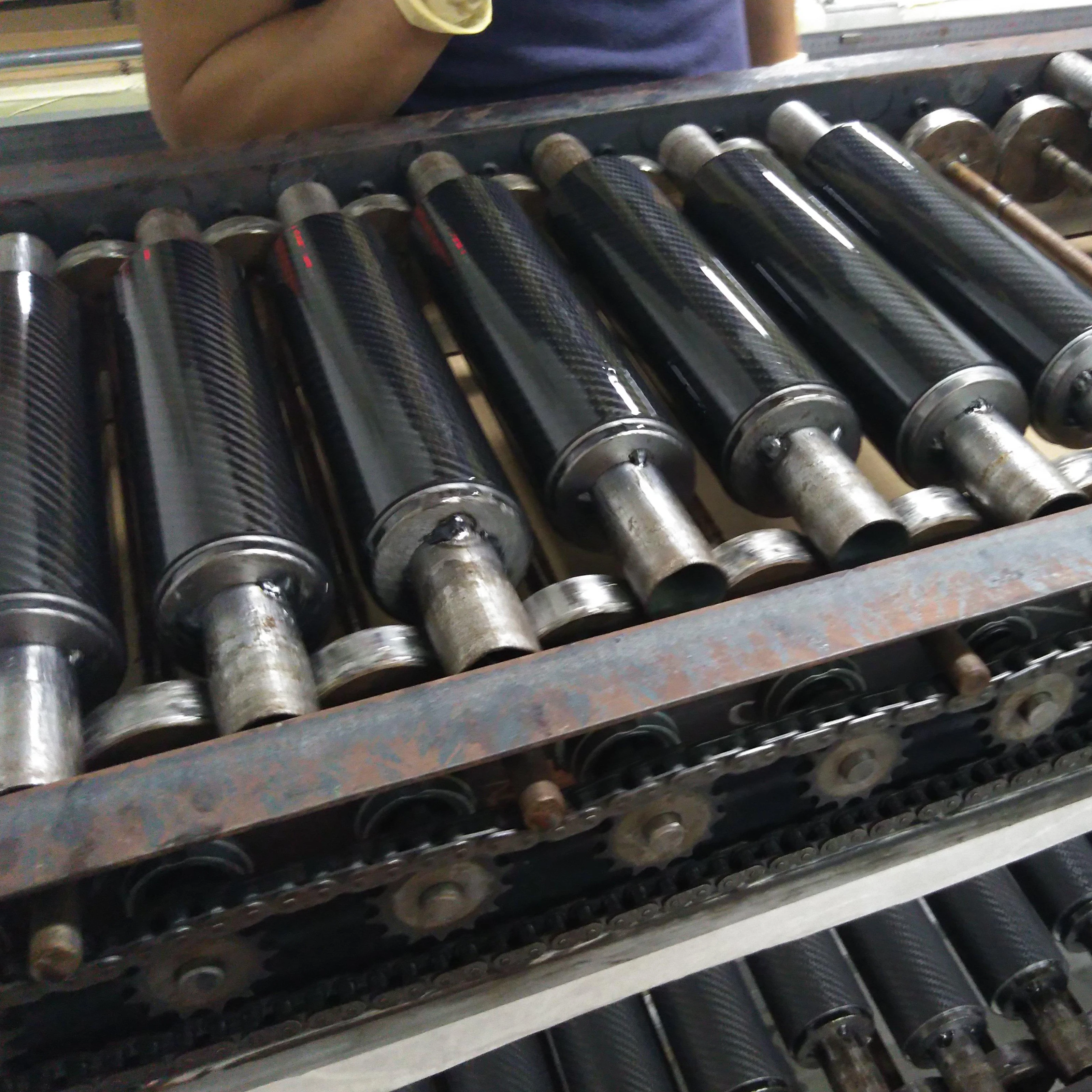 100% Full Carbon Fiber high precision linear slide shaft for heavy duty transport equipment