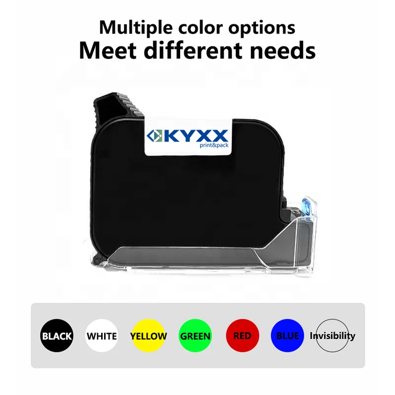 KYXXTECH Production date Inkjet printer for metal can plastic bottle pvc film logo printing Fabric printing