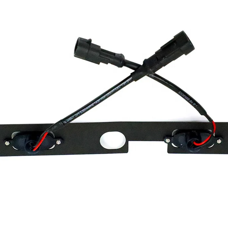 Illuminated Auto Yellow Blue LED Grill lihgt  Car Front Grill Yellow Led Light for Toyota Prado