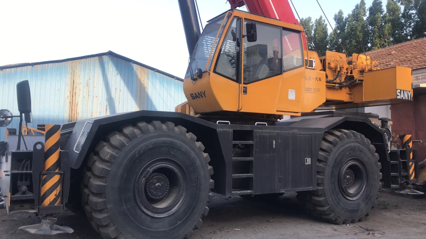 Подержанный шероховатый кран Sany 50